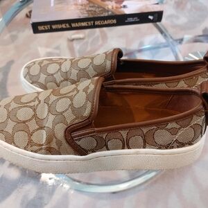 Women's Brown Slip-On Shoes